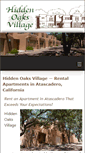Mobile Screenshot of hiddenoaksvillage.com
